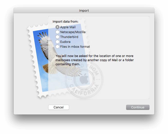 Importing Recovered Emails to Apple Mail.