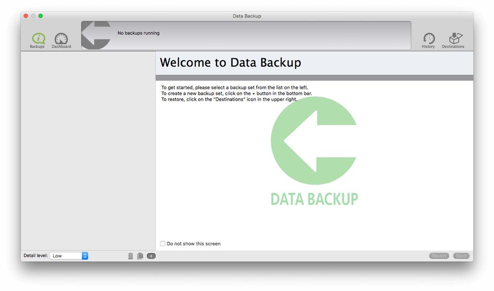 Data Backup (Mac)